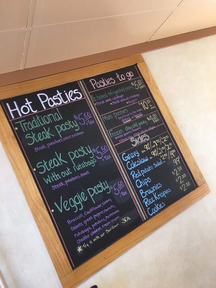 Jean-Kay's Pasties & Subs - Marquette, MI menu_pic