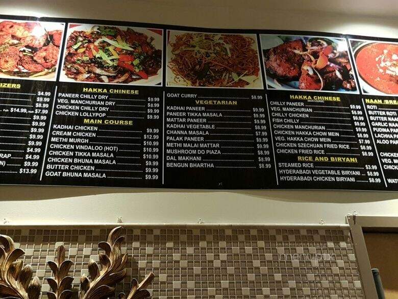 Chawla's - Brampton, ON menu_pic