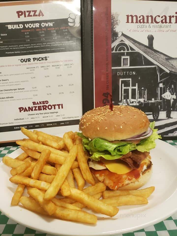 Mancaris Pizza & Restaurant - Dutton, ON menu_pic