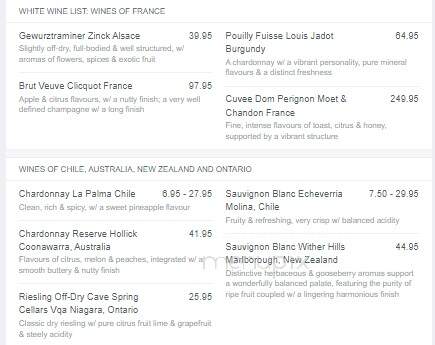La Casa Ristorante - London, ON menu_pic
