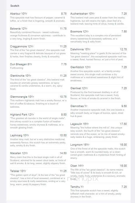 La Casa Ristorante - London, ON menu_pic