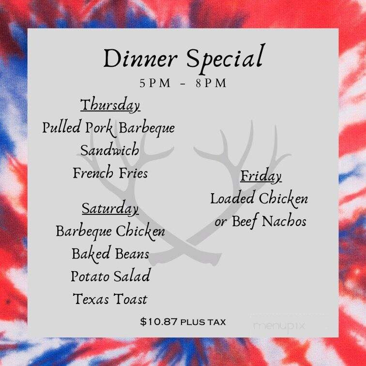 Calvert Crossing Golf Club - Calhoun, LA menu_pic