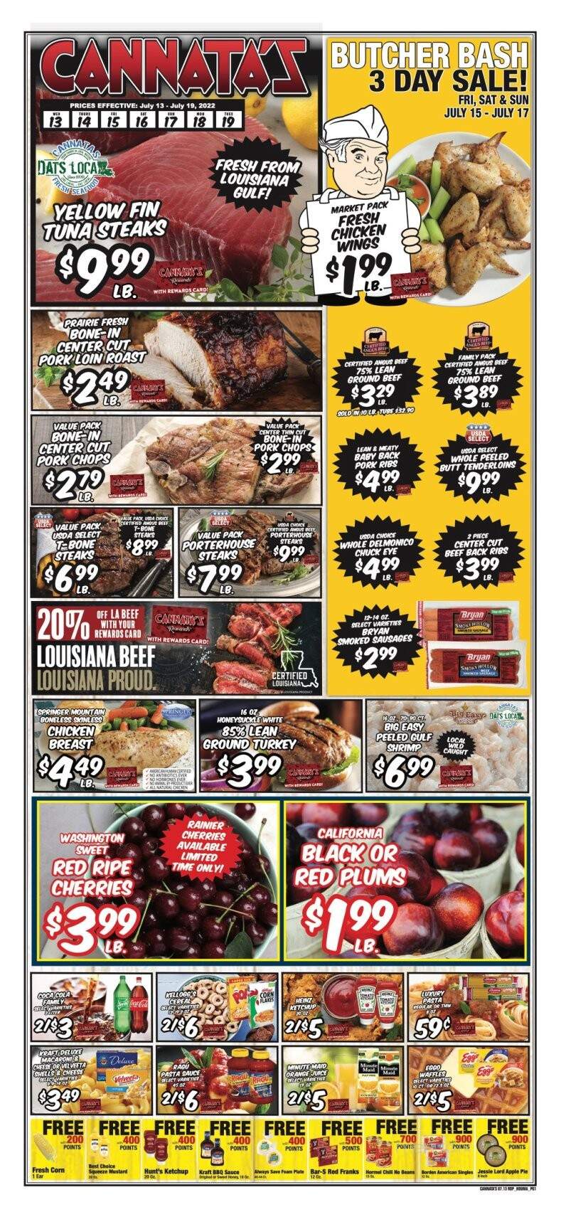 Cannata's Family Market - Houma, LA menu_pic