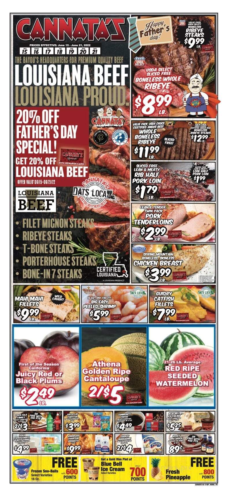Cannata's Family Market - Houma, LA menu_pic