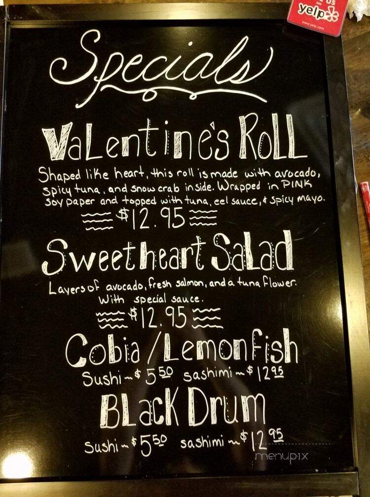 Taste Of Tokyo - Destrehan, LA menu_pic