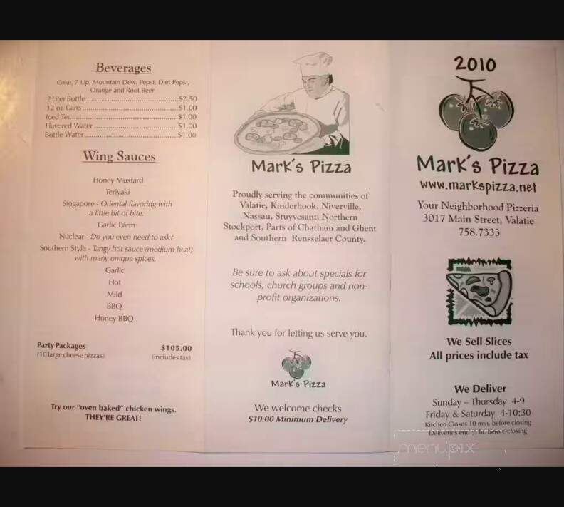 Mark's Pizza - Valatie, NY