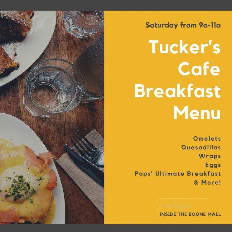 Tucker's Cafe - Boone, NC menu_pic