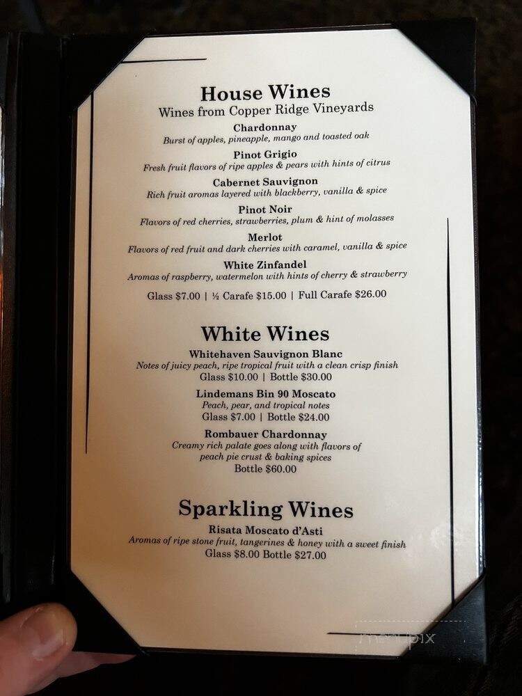 Alpine Inn - Hill City, SD menu_pic