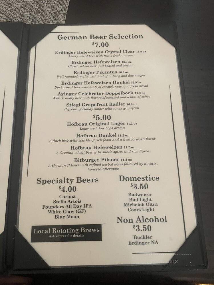 Alpine Inn - Hill City, SD menu_pic