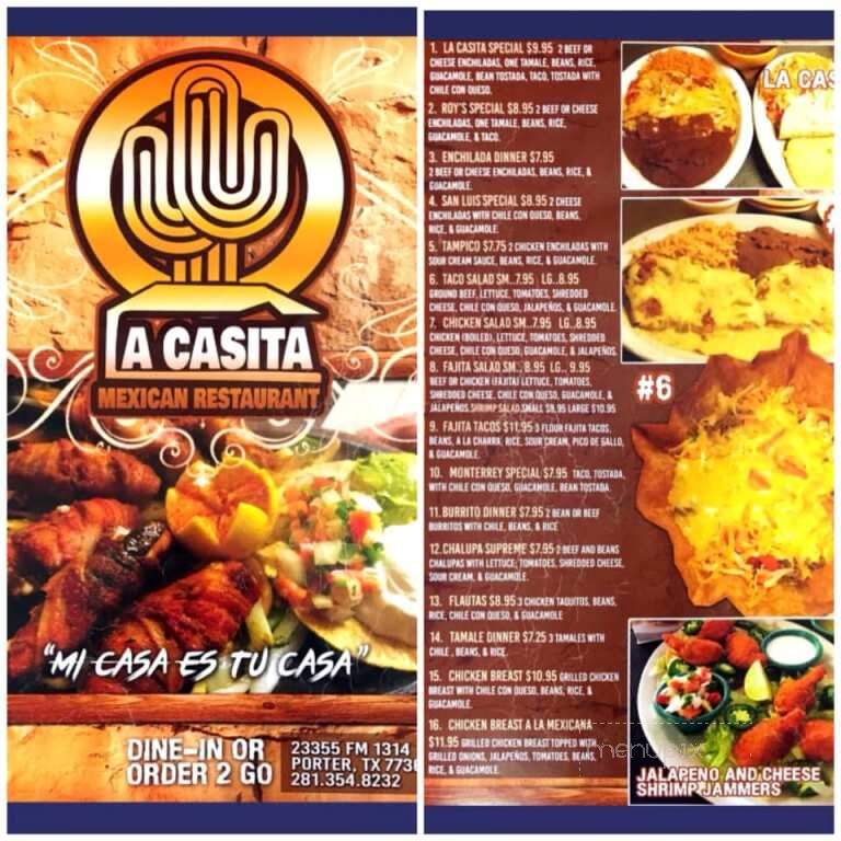 La Casita Mexican Restaurant - Porter, TX