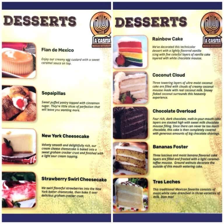 La Casita Mexican Restaurant - Porter, TX menu_pic