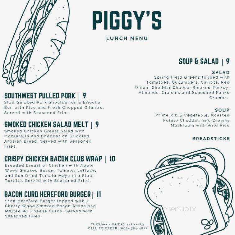 Piggy's On Front - La Crosse, WI