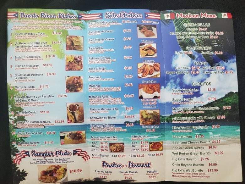 Senor Big Ed - Cypress, CA menu_pic