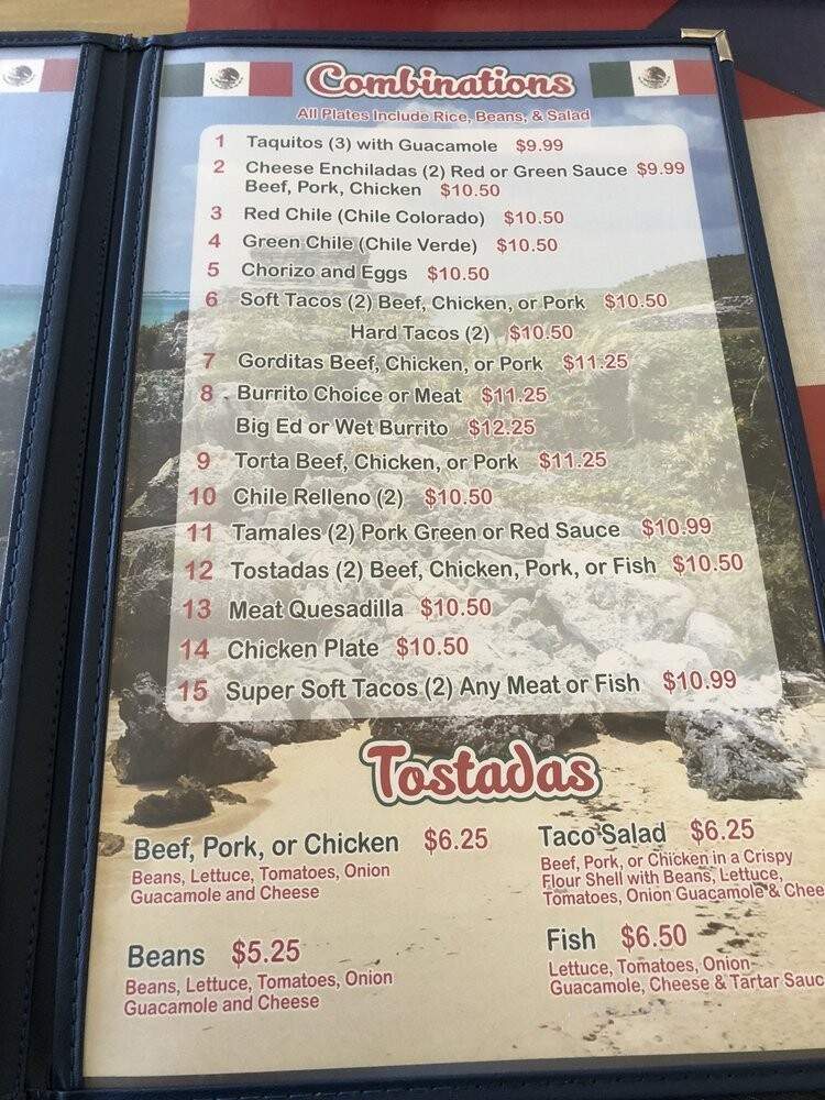 Senor Big Ed - Cypress, CA menu_pic