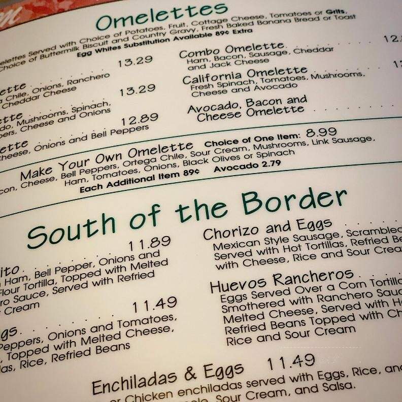 Molly Brown's Country Cafe - Helendale, CA menu_pic