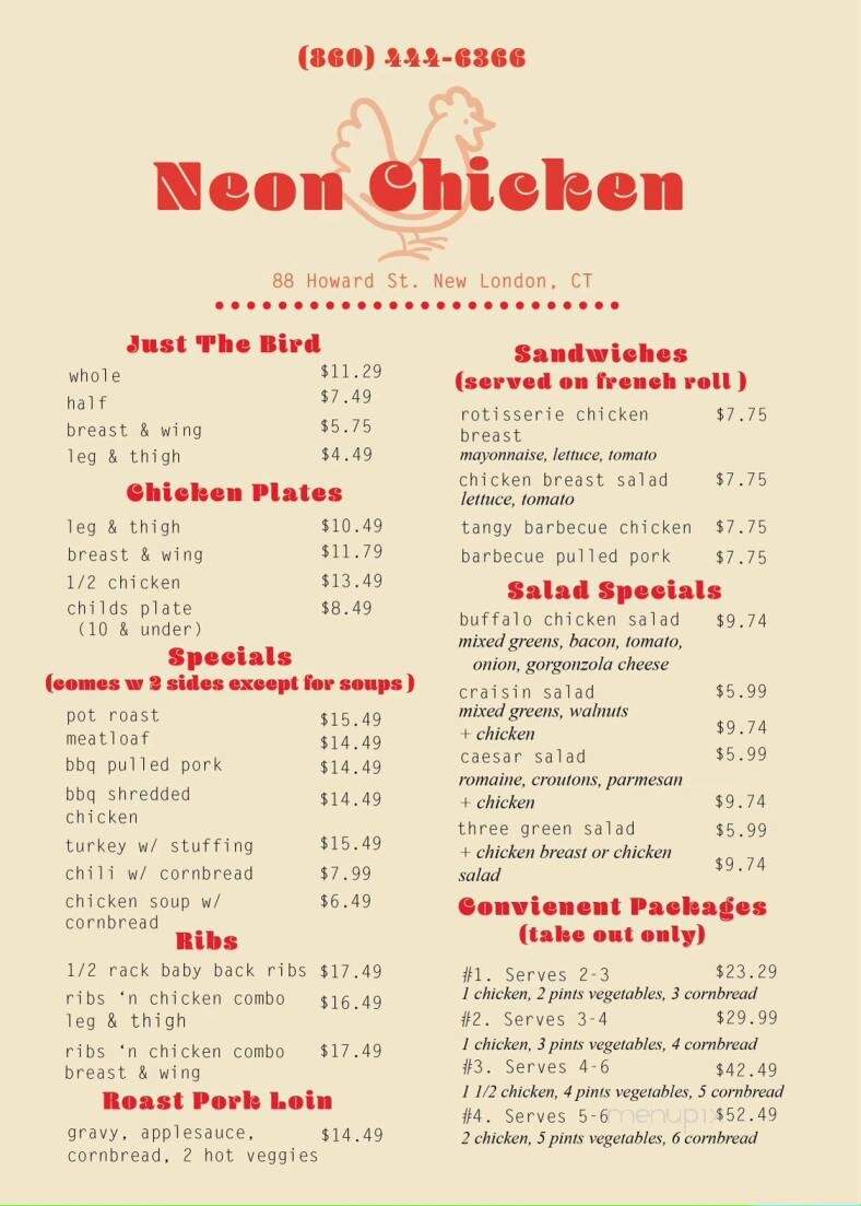 Neon Chicken - New London, CT