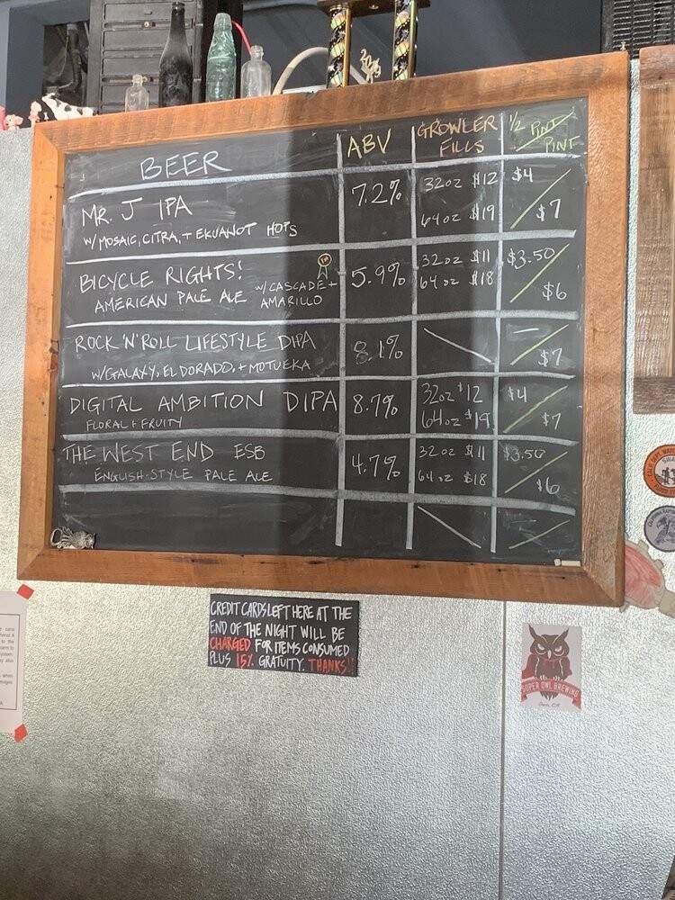 Super Owl Brewing - Davis, CA