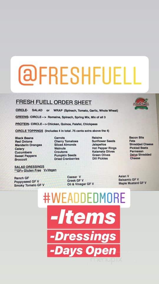 Fresh FueLL - Lindsay, ON