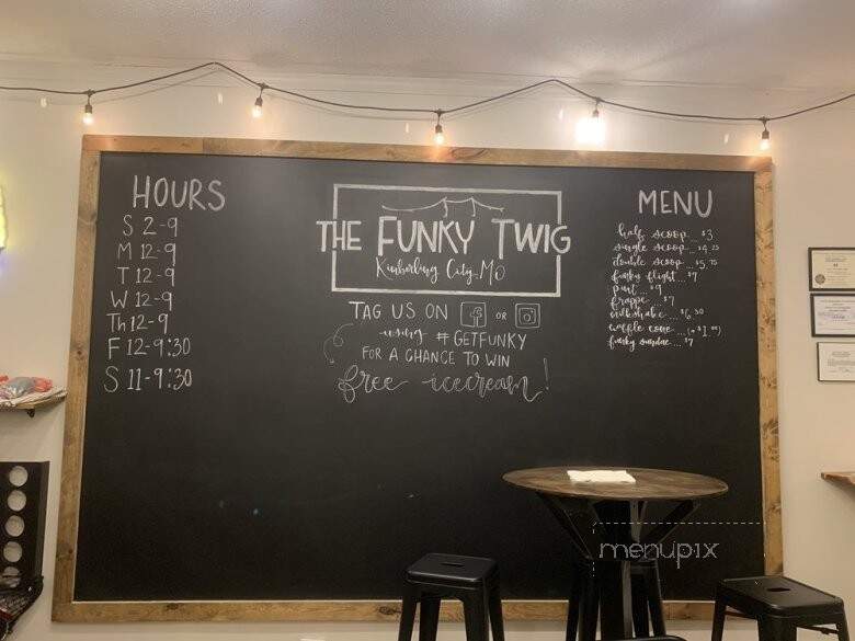The Funky Twig - Kimberling City, MO menu_pic
