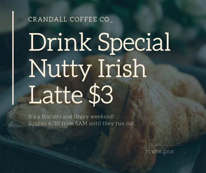 Crandall Coffee Co - Kettle Falls, WA menu_pic