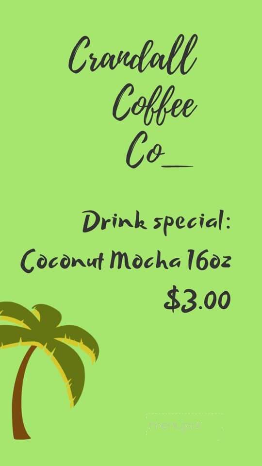Crandall Coffee Co - Kettle Falls, WA menu_pic