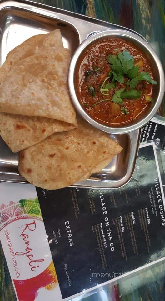 Rangoli - Shillington, PA menu_pic
