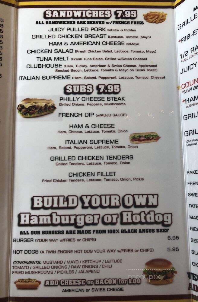 Mama T's of Gold Hill - Gold Hill, NC menu_pic
