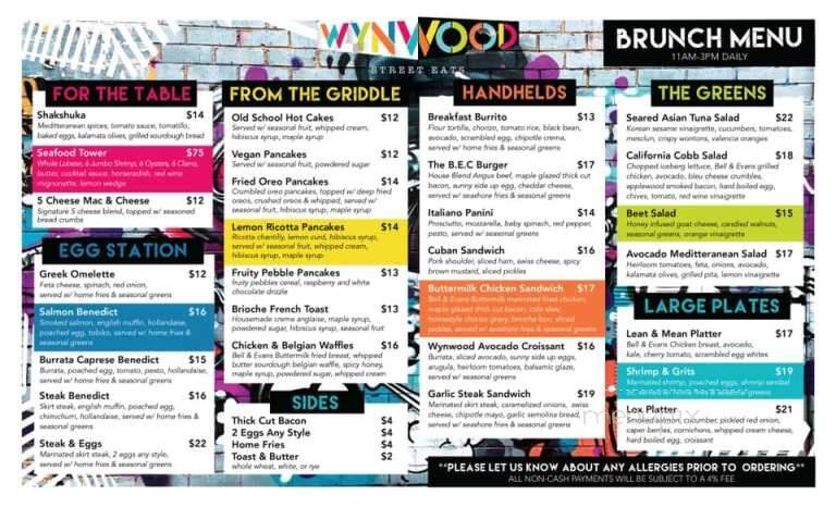 Wynwood - Staten Island, NY menu_pic