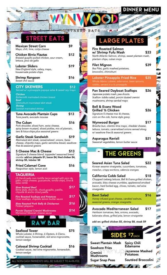 Wynwood - Staten Island, NY menu_pic