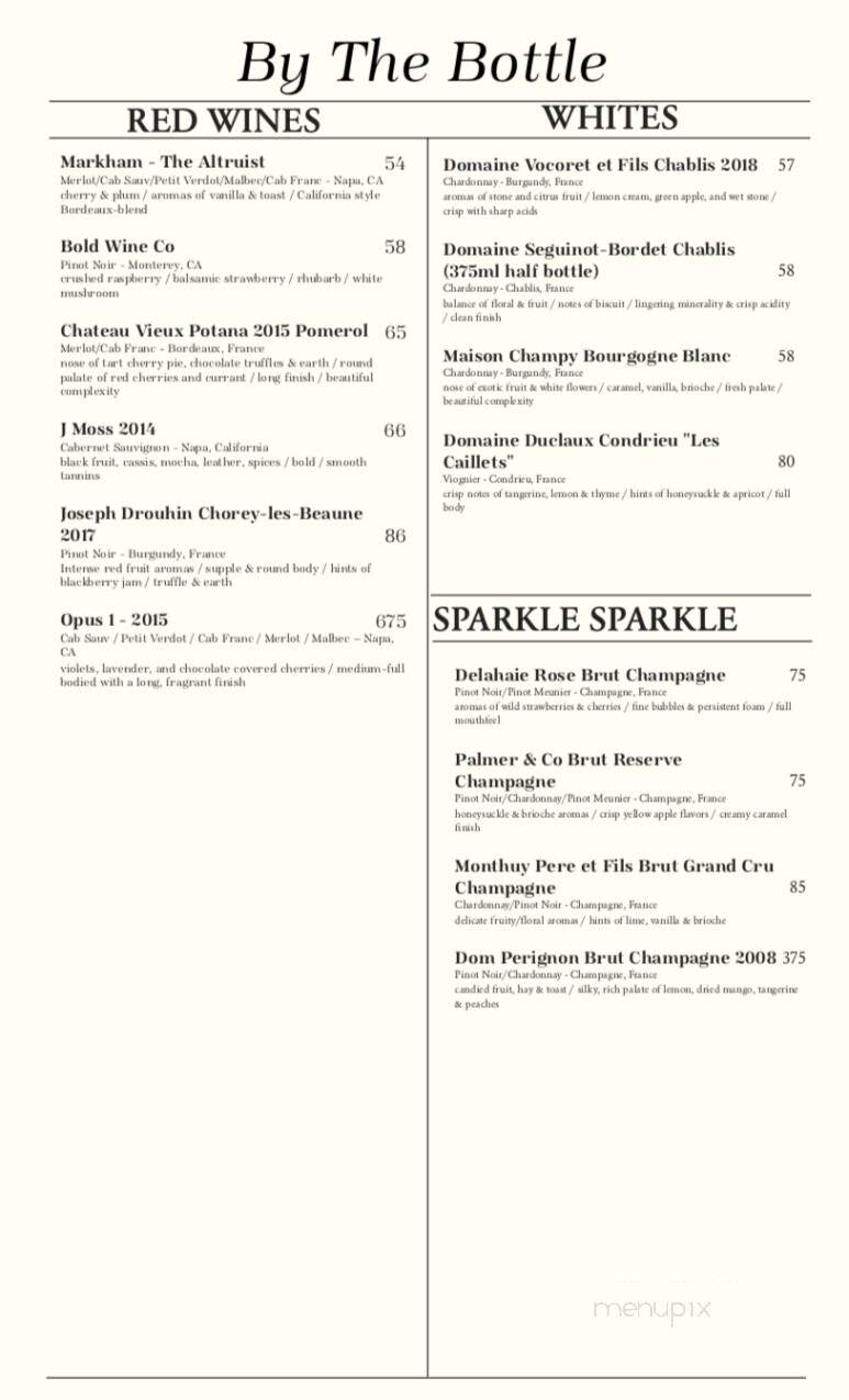 The Preacher's Daughter - Alameda, CA menu_pic