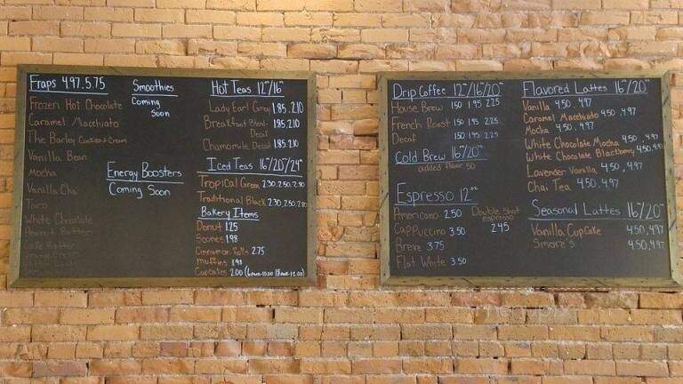 Jilly's Coffee & Cakes - Mediapolis, IA menu_pic