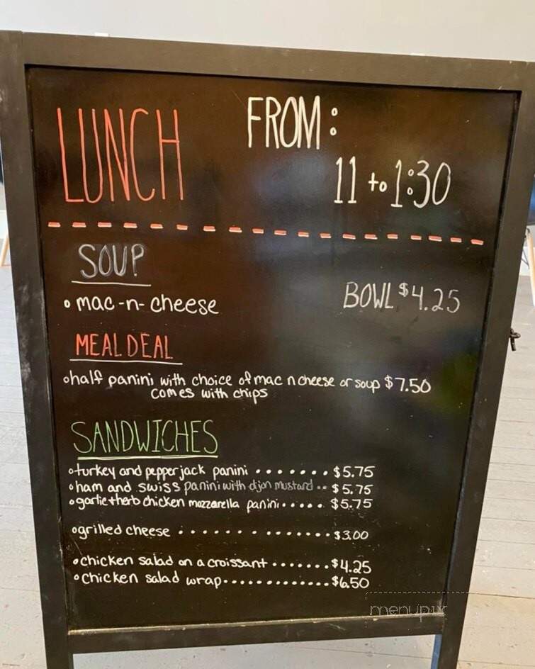 Jilly's Coffee & Cakes - Mediapolis, IA menu_pic