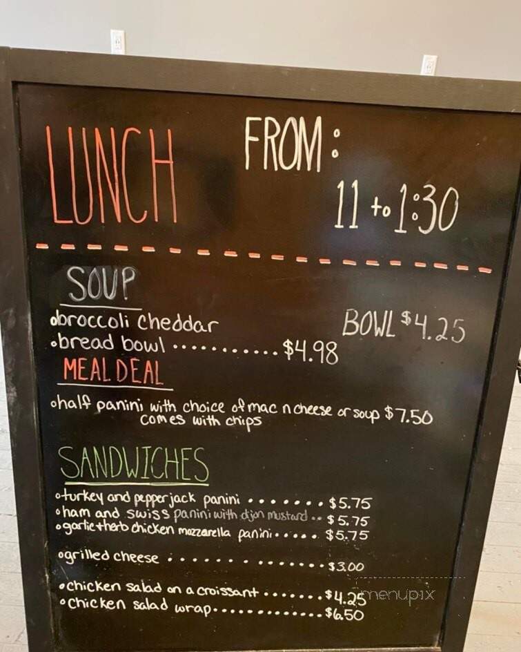 Jilly's Coffee & Cakes - Mediapolis, IA menu_pic