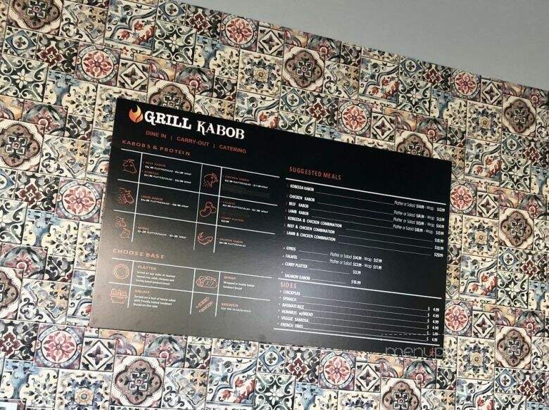 Grill Kabob - Rockville, MD menu_pic