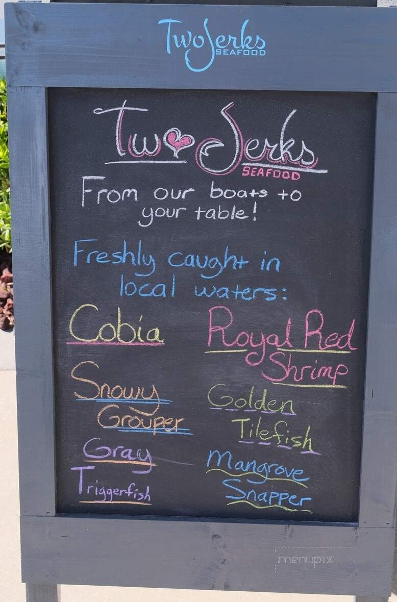 Two Jerks Seafood - Port Orange, FL menu_pic