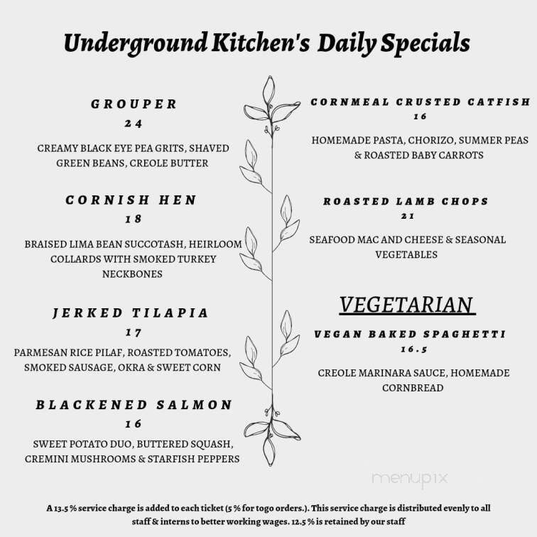 Underground Kitchen - Gainesville, FL