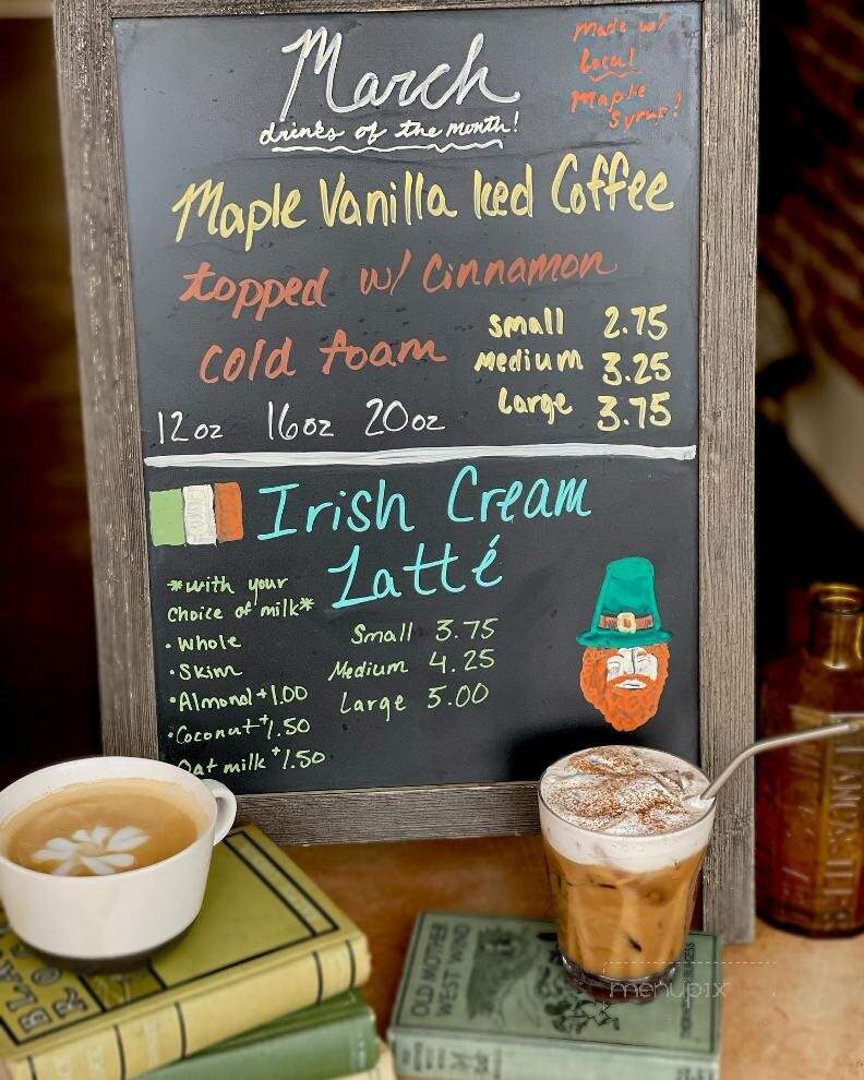 Full Strength Coffee - Westfield, NY menu_pic