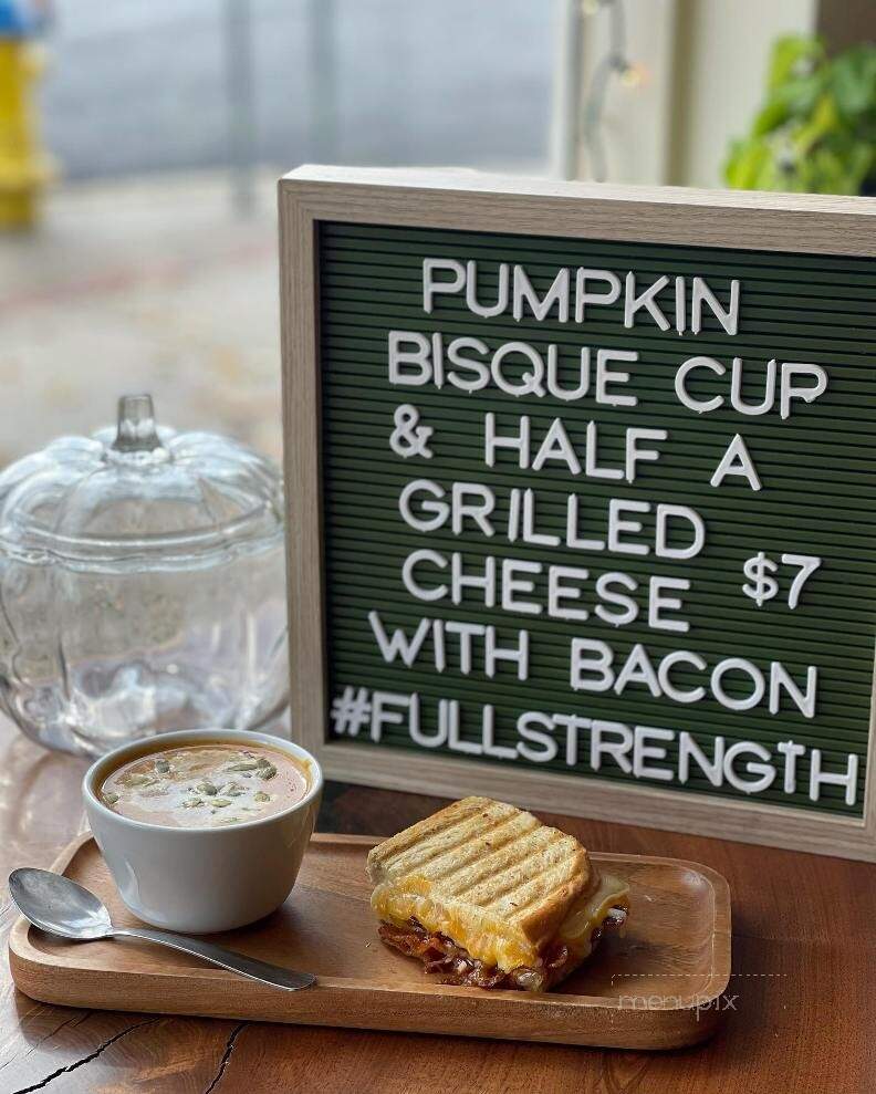 Full Strength Coffee - Westfield, NY menu_pic
