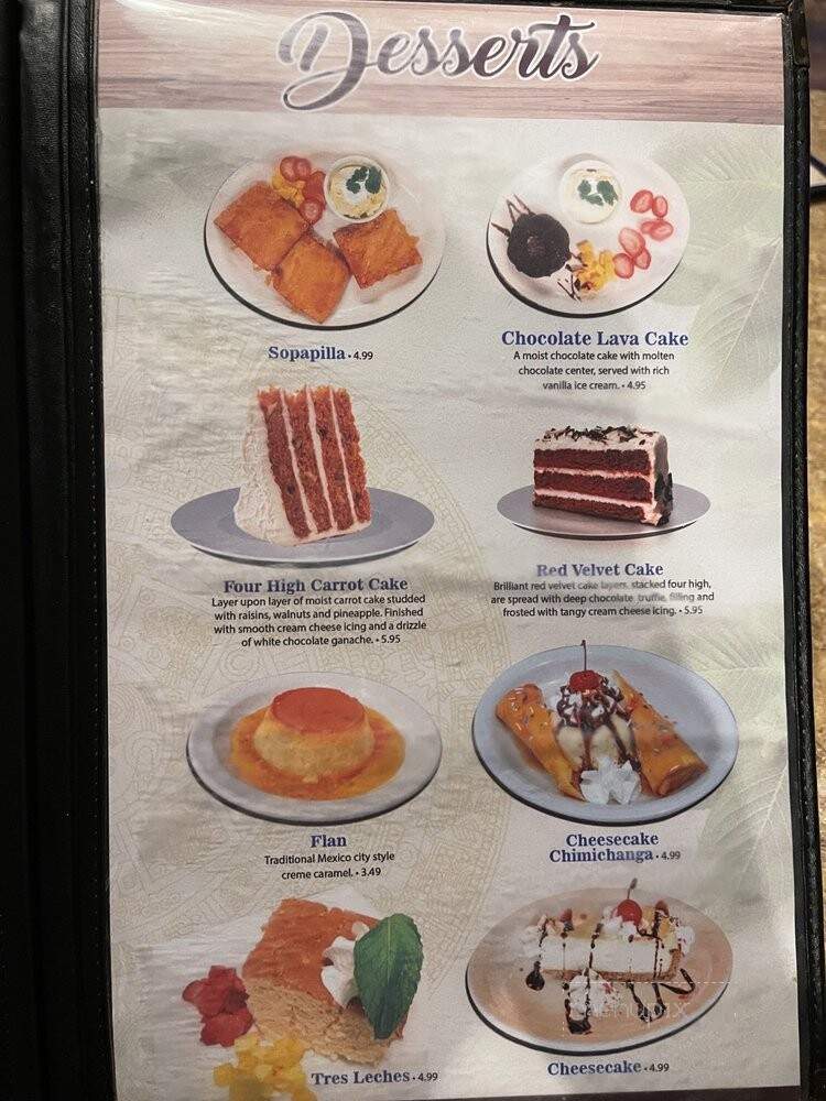 El Rancho Grande - Clarksville, TN menu_pic