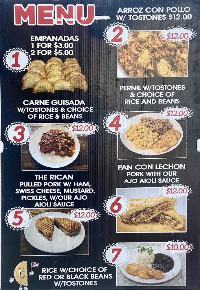 Puerto Rican Pete's - Surprise, AZ menu_pic
