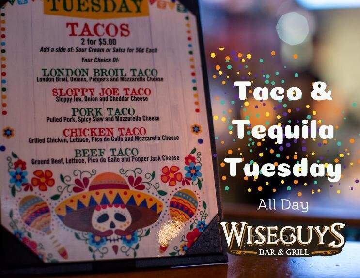 Wiseguys Bar & Grill - Myrtle Beach, SC menu_pic