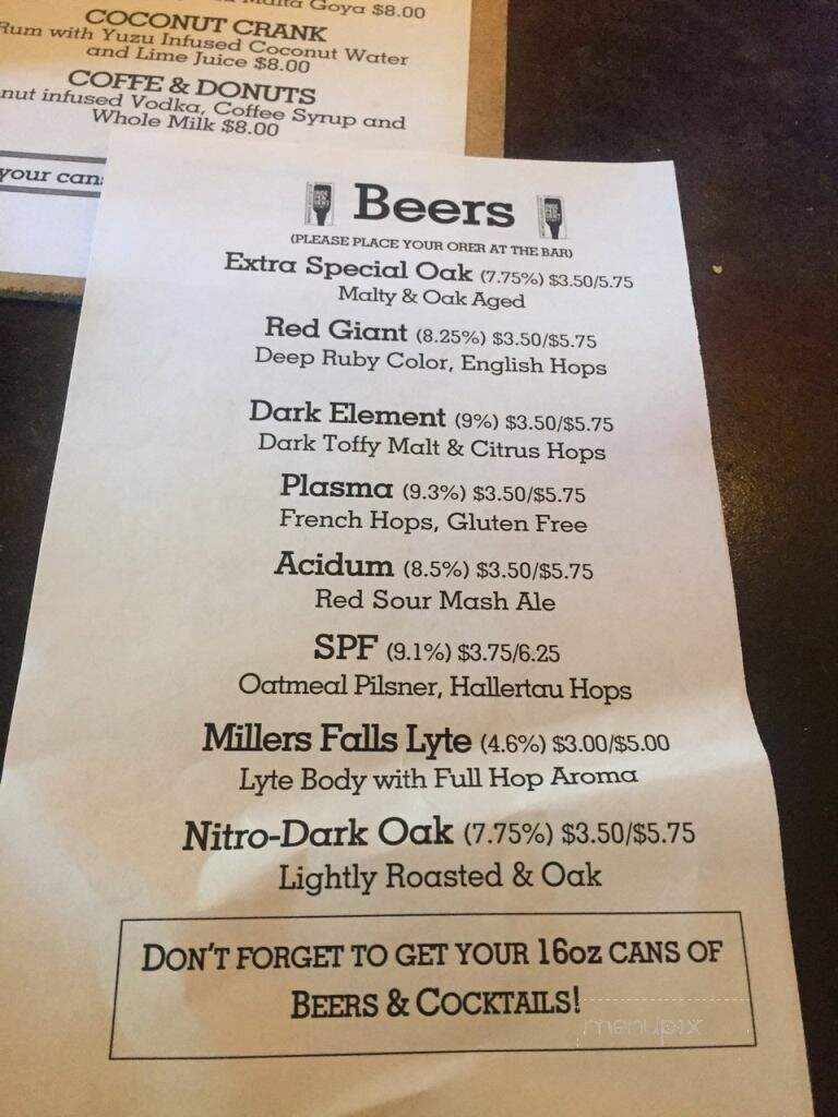 Element Brewing Company - Millers Falls, MA