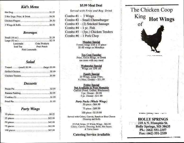 The Chicken Coop - Holly Springs, MS