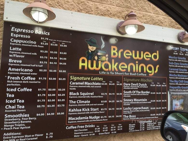 Brewed Awakenings - Morris, IL menu_pic