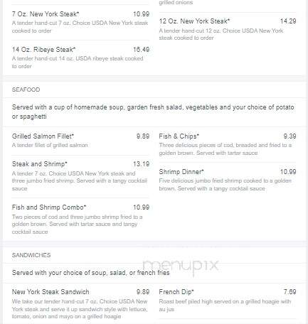 Jims Family Restaurant - West Jordan, UT menu_pic