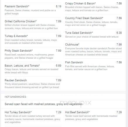 Jims Family Restaurant - West Jordan, UT menu_pic