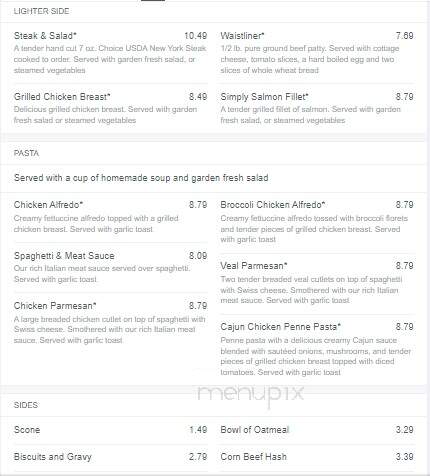 Jims Family Restaurant - West Jordan, UT menu_pic