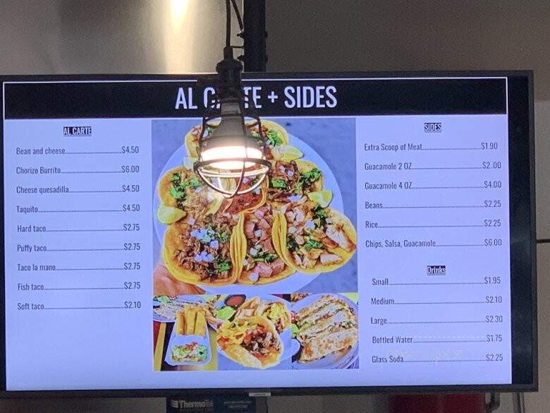 Tom's Tailgate Mexican Restaurant and Catering - La Mirada, CA menu_pic