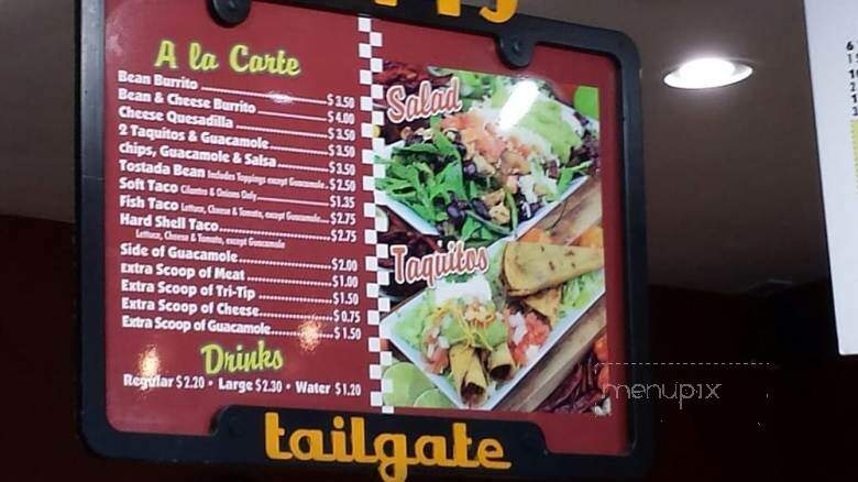 Tom's Tailgate Mexican Restaurant and Catering - La Mirada, CA menu_pic