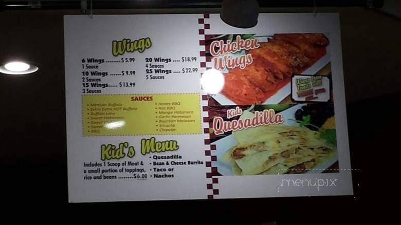 Tom's Tailgate Mexican Restaurant and Catering - La Mirada, CA menu_pic